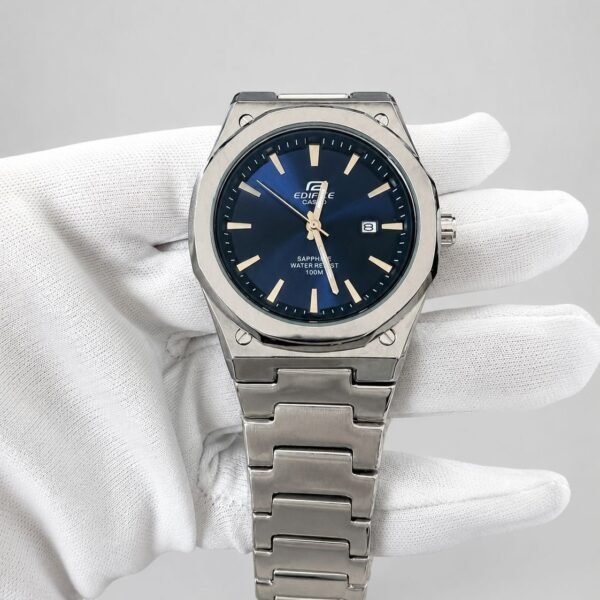 Мъжки Casio Edifice Blue Dial Steel #142