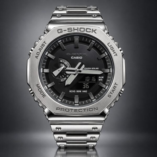 Мъжки Casio G-Shock Full Metal Steel / Black Dial #430